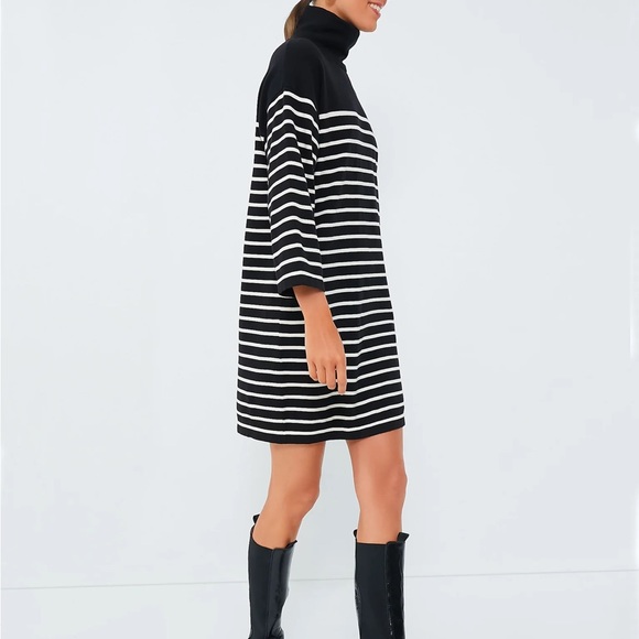 POMANDER PLACE
Striped Durand Turtleneck Dress - Picture 4 of 9